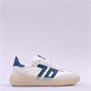Back 70 Brooklyn Platform T Toe Trainer - White Navy